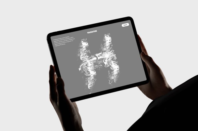 Prototipo de interfaz revisado en tablet